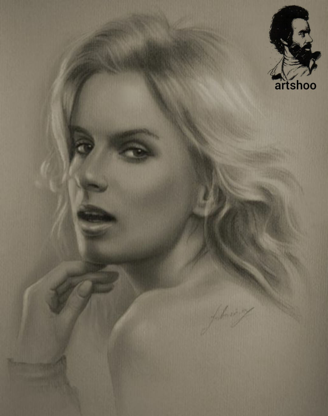 آموزش نقاشی سیاه قلم